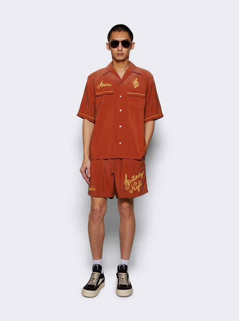 Amiri Saturday Night Short Burnt Orange