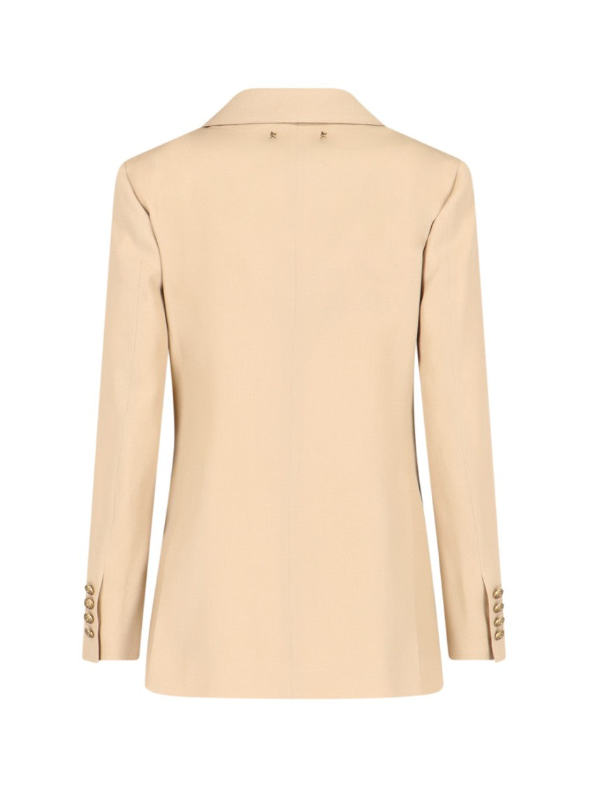Golden Goose Beige Classic Tailored Structured Jacket