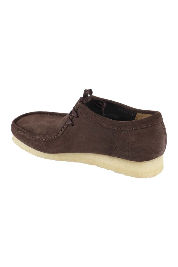 Clarks Brown Suede Wallabee Moccasin