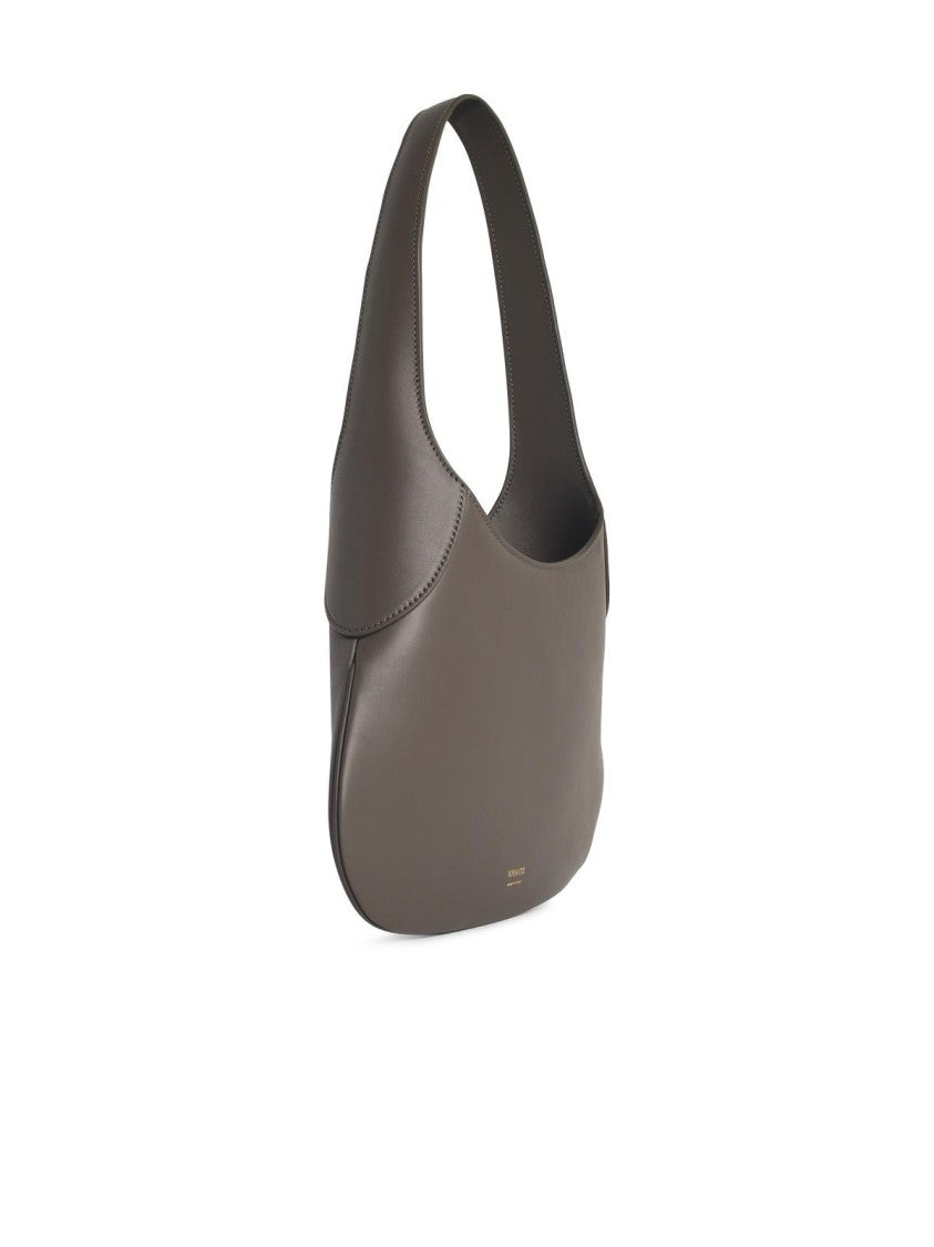 Khaite 'Joan' Small Grey Leather Bag