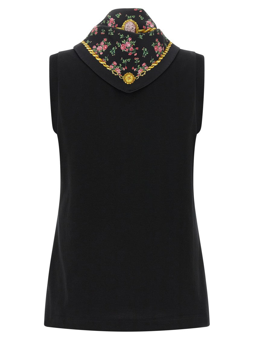 Dolce & Gabbana T-Shirt With Scarf