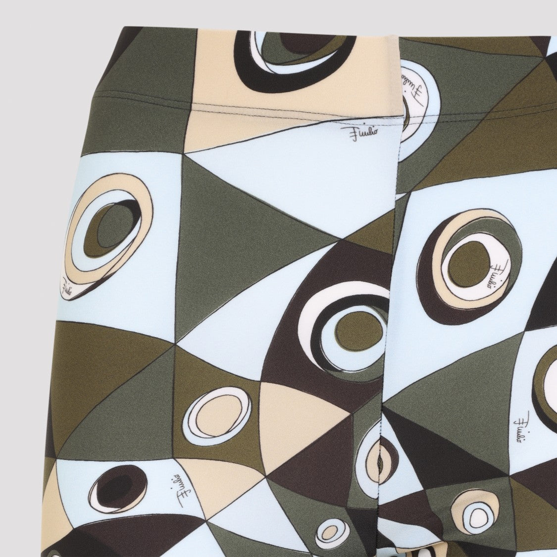 Pucci Multicolour Polyamide Blend Leggings