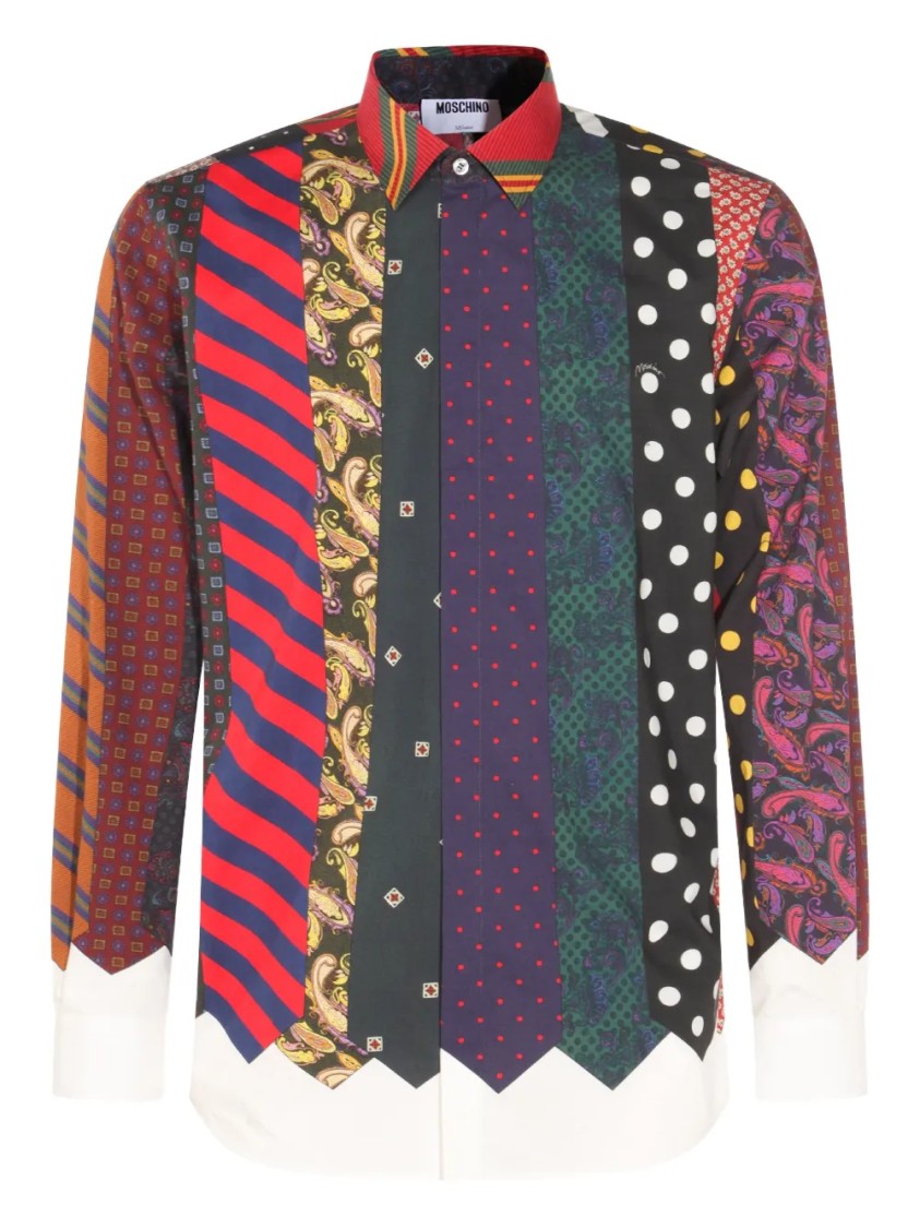 Moschino Structured Button-Down Shirt With Classic Collar