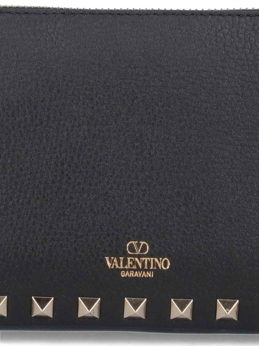 Valentino Garavani Small Rectangular Shoulder Bag With Gold-Tone Studs