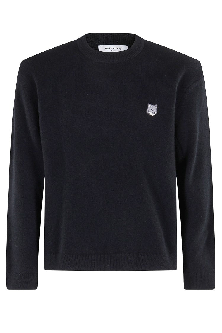 Maison Kitsuné Fox Head Lambswool Comfort Jumper