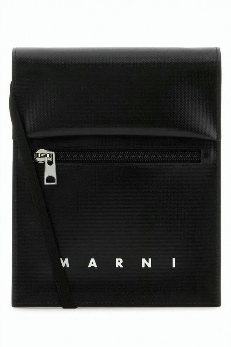 Marni Rectangular Crossbody Bag With Minimalist Logo Detail