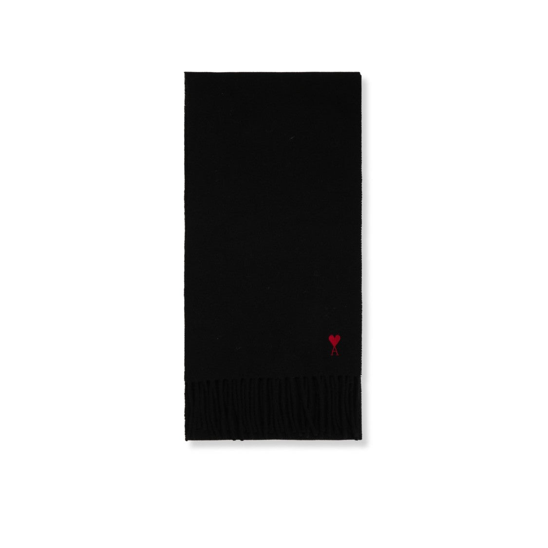 Ami Wool Fringe Scarf