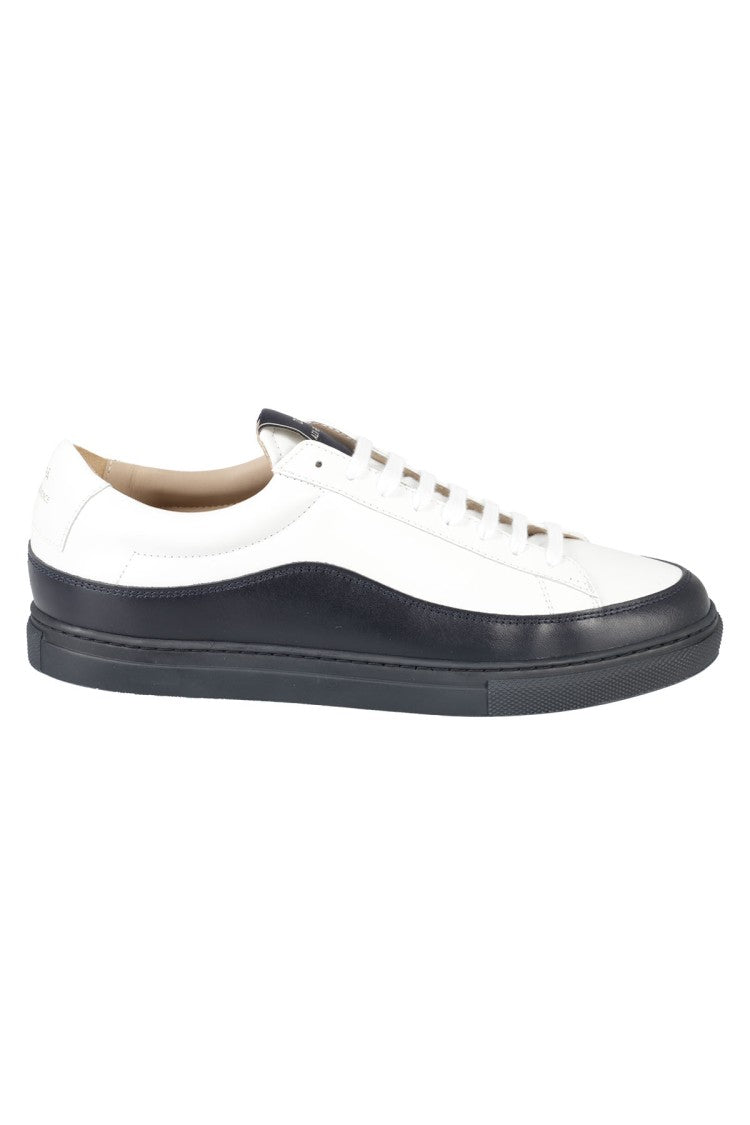 Zespa` Nappa Leather Low-Top Sneakers