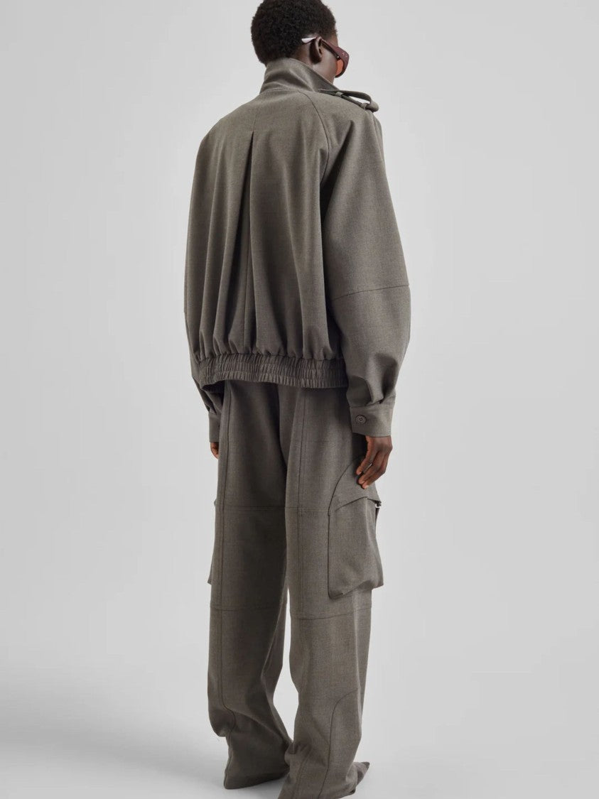 The Frankie Shop Viscose Kelly Jacket With High Collar