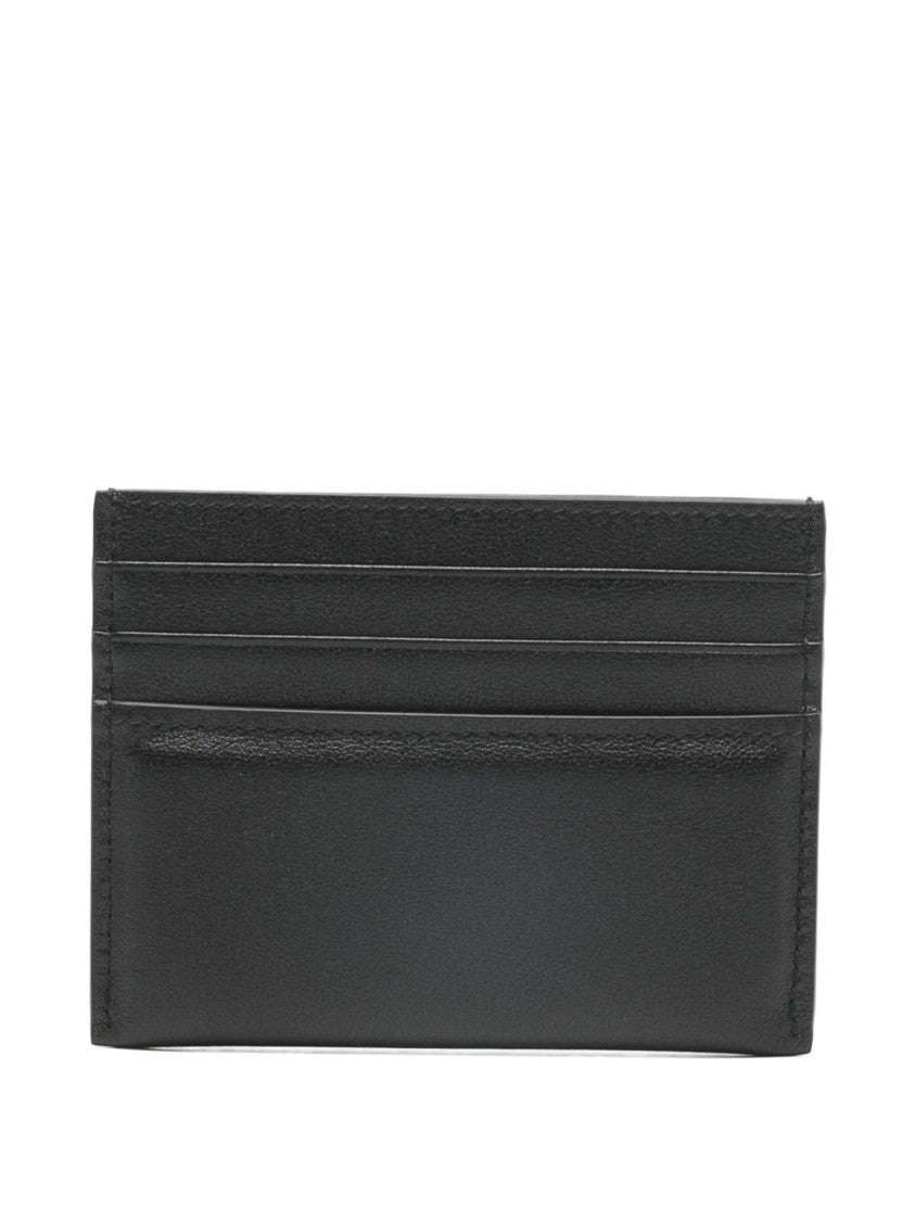 Givenchy Padded 2X3cc Minimalist Calf Leather Cardholder