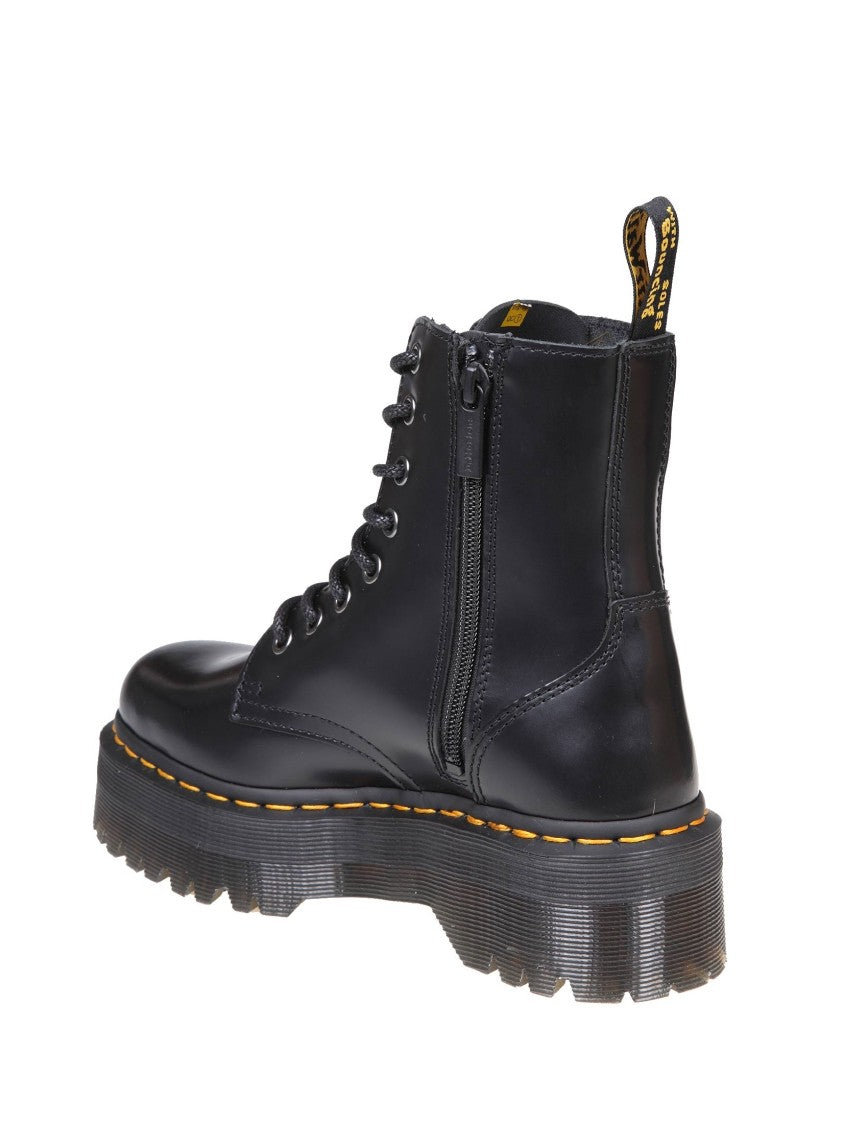 Dr. Martens Black Leather Jadon Anfibio