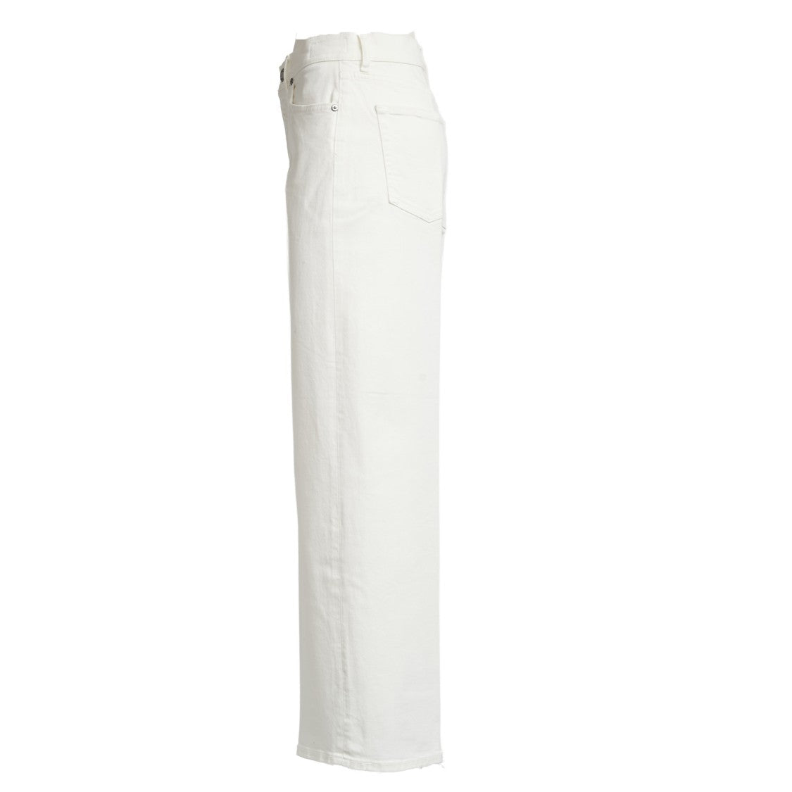 Pt Kendal White Stretch Denim Jeans