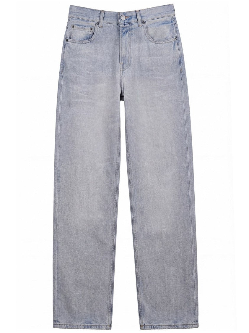 Haikure Gray Vintage Wash Denim Jeans
