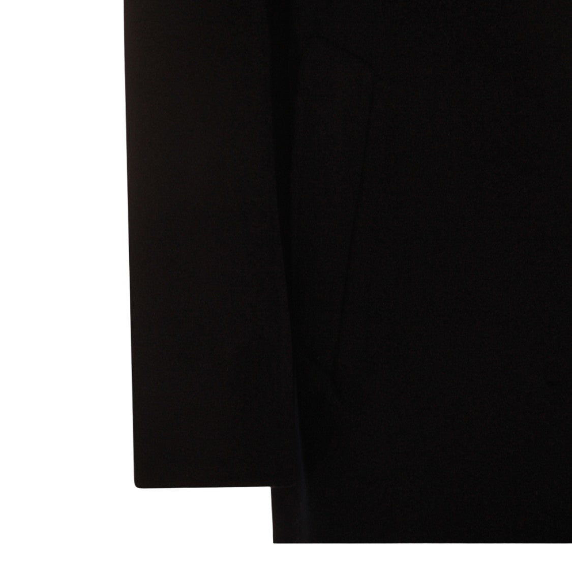 Montecore Classic Long Coat With Notched Collar
