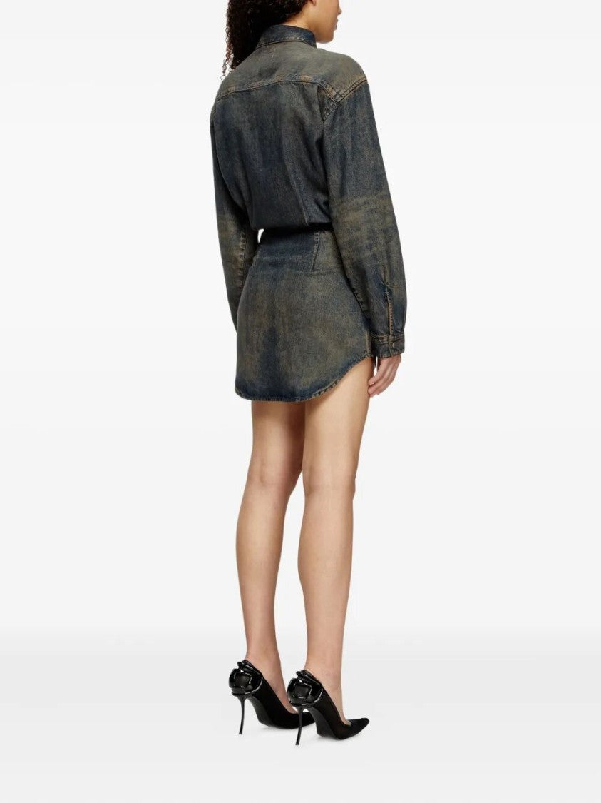 Diesel `De-Susan-S` Shirt Dress