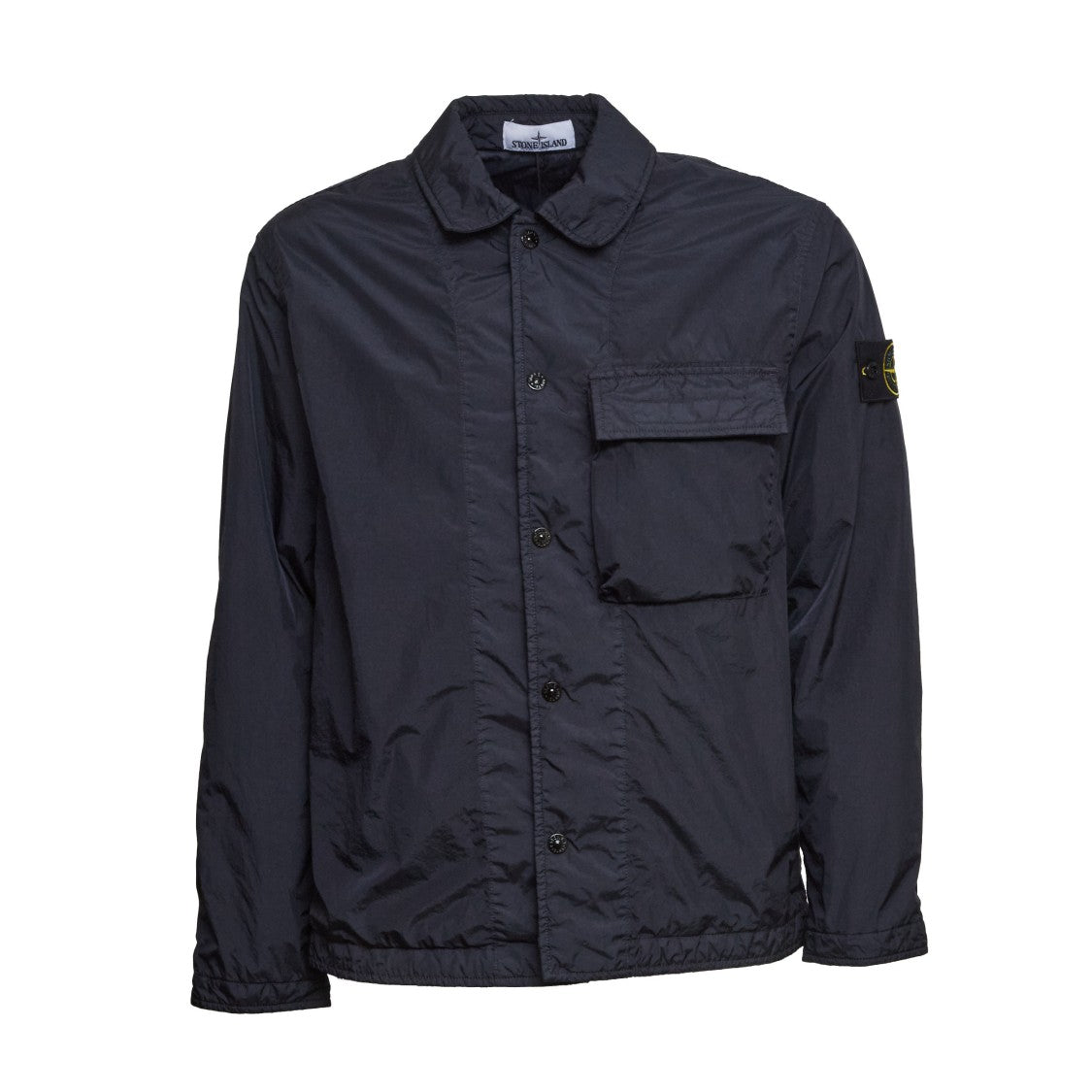 Stone Island Crinkle Reps Ny Multi-Pocket Overshirt