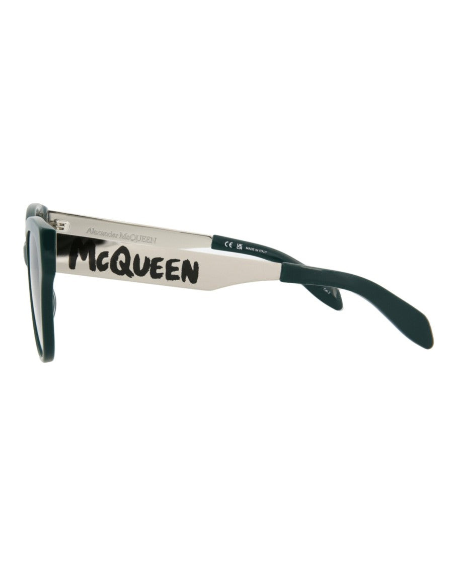 Alexander Mcqueen Cat Eye-Frame Acetate Sunglasses