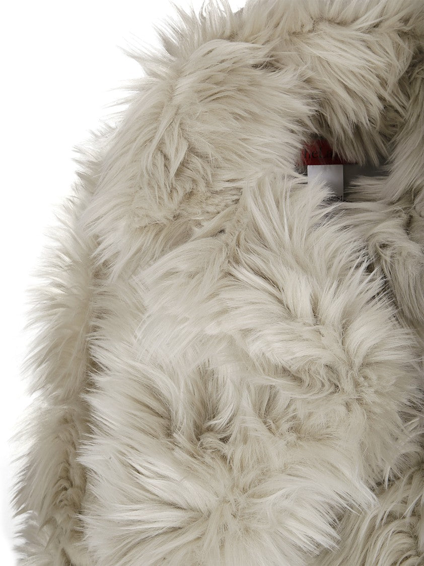 The Latest Cropped Faux Fur Jacket With Plush Texture