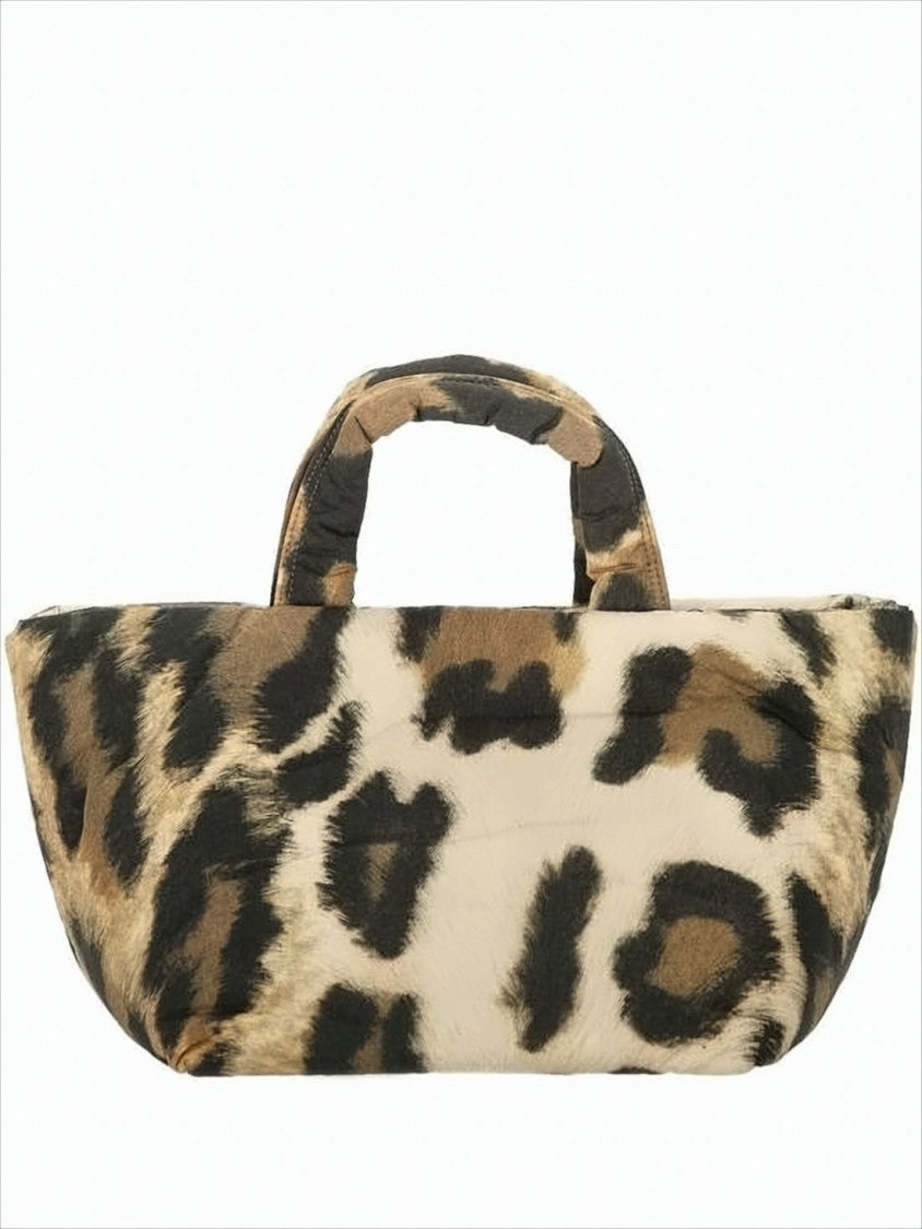 Vivienne Westwood Leopard Print Tote Bag With Padded Handles