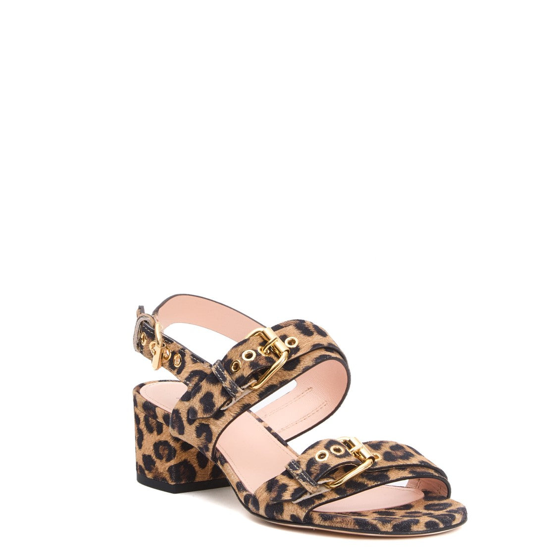 Agl 45Mm Leopard Heel Sandal