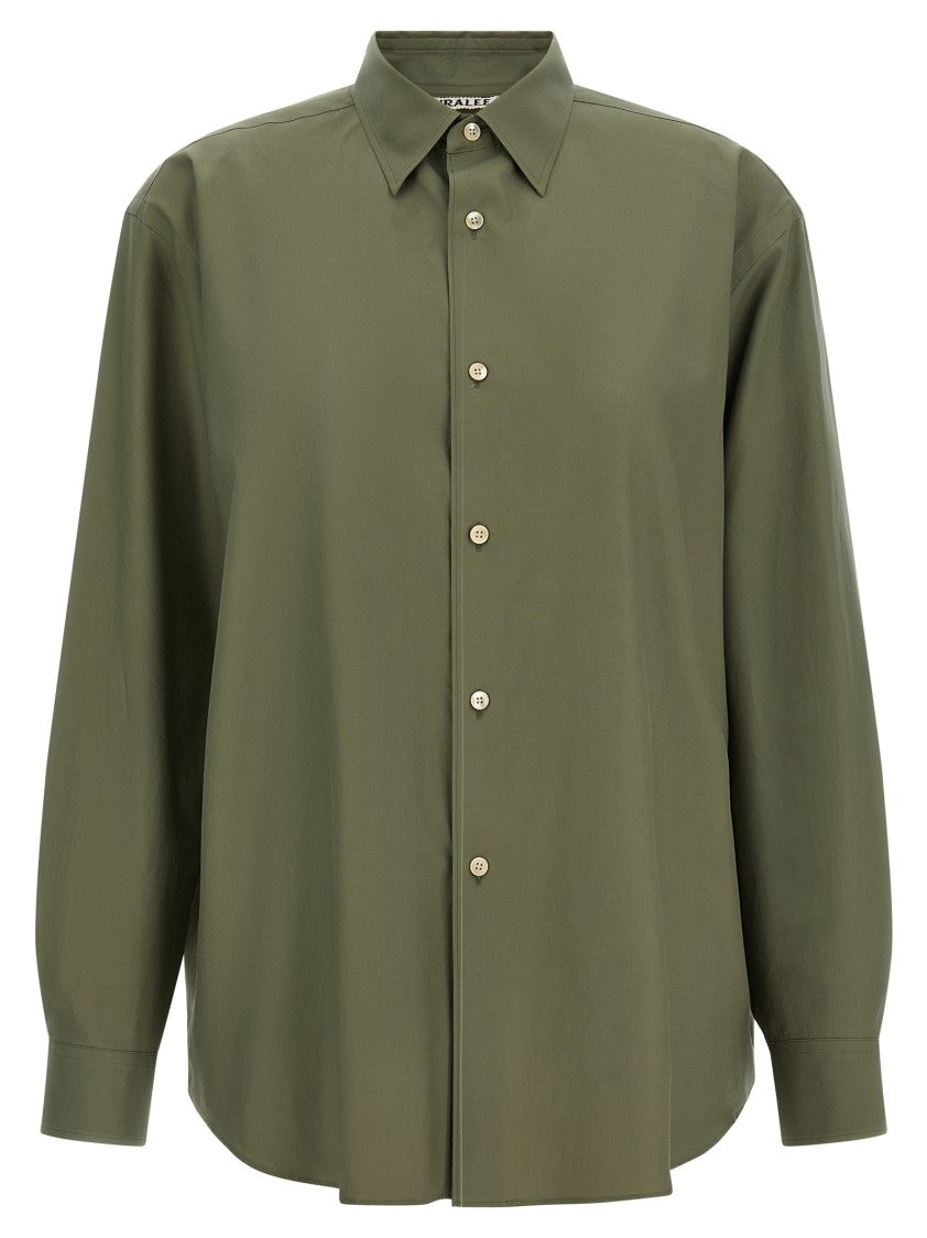 Auralee Washed Finx Twill' Shirt
