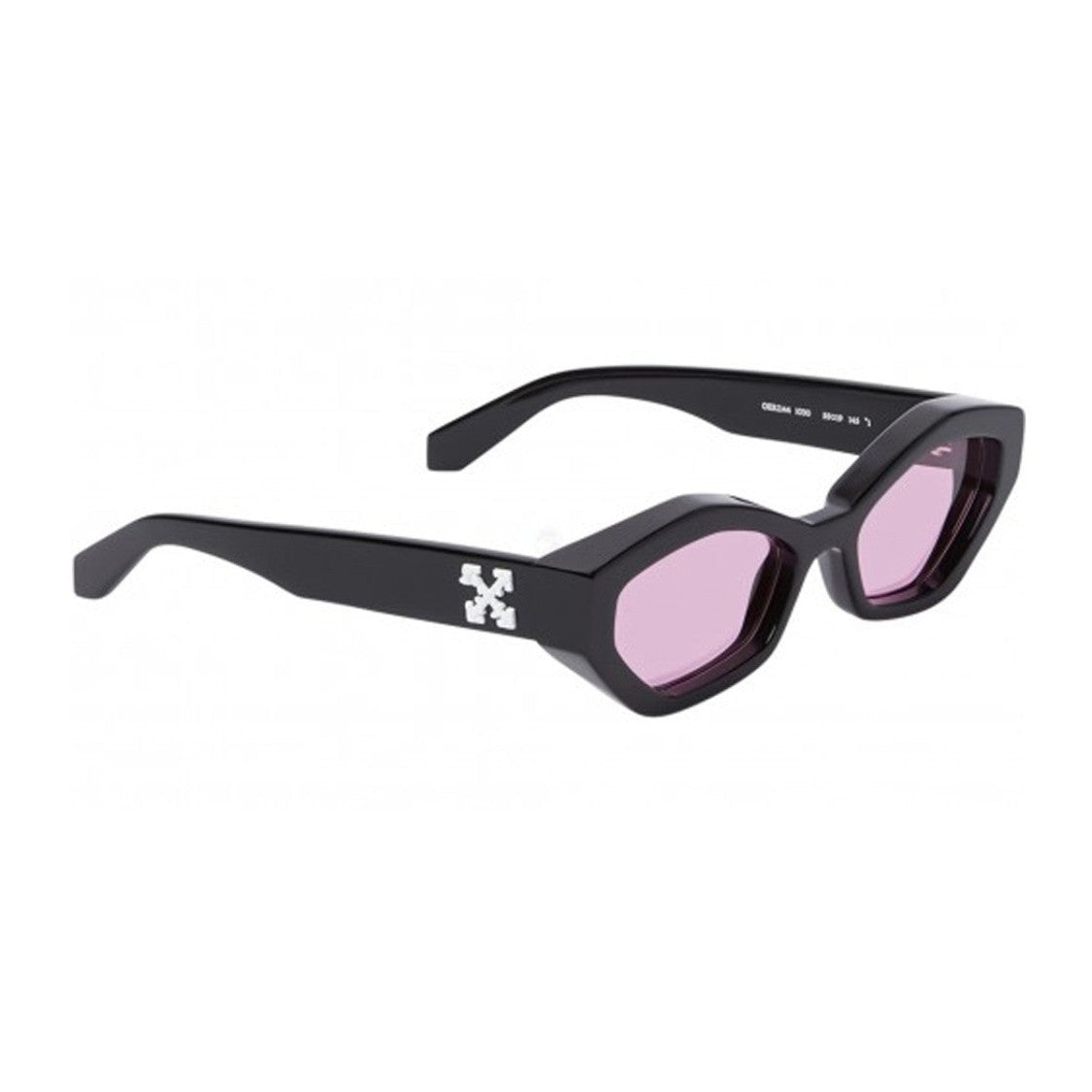 Off-White Black Hilo Oeri144 Acetate Geometric Sunglasses