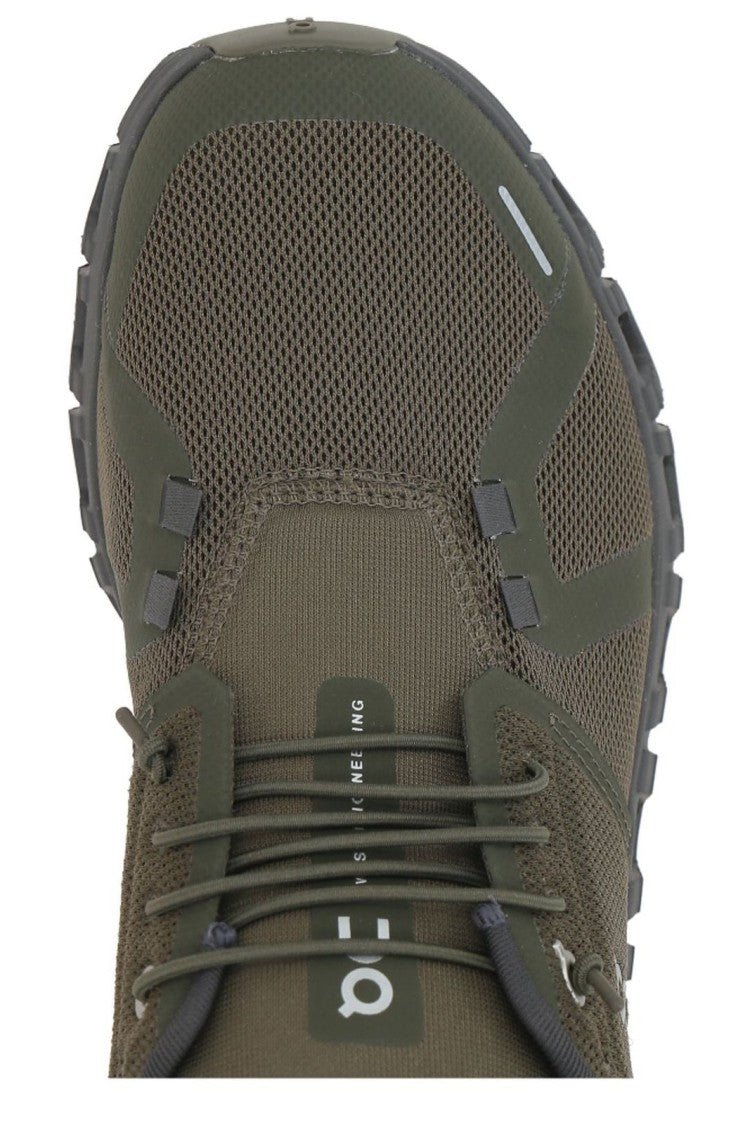 On Running Vibrant Green Sneakers With Streamlined Silhouette And Comfortable Sole