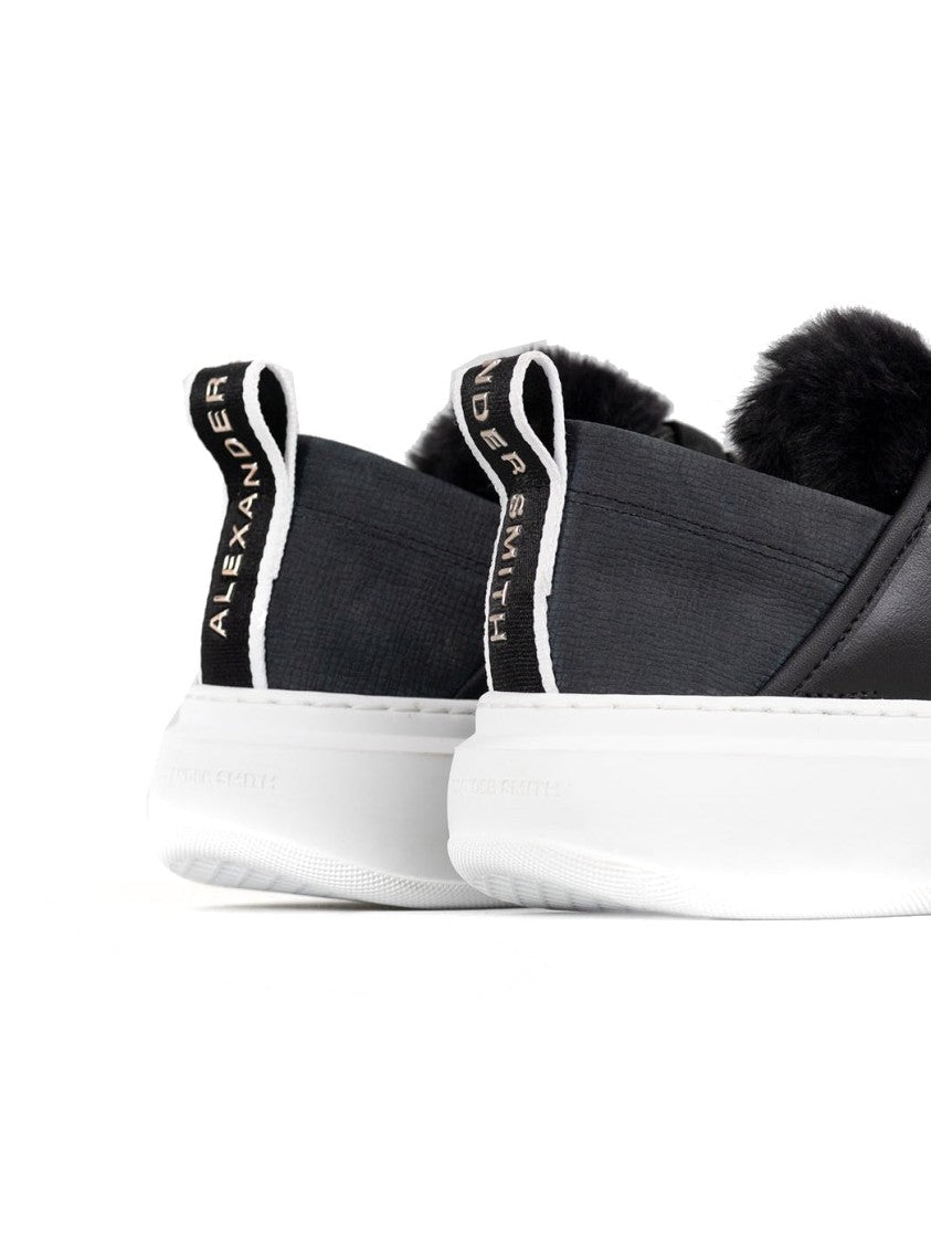 Alexander Smith Casual Black Trainers