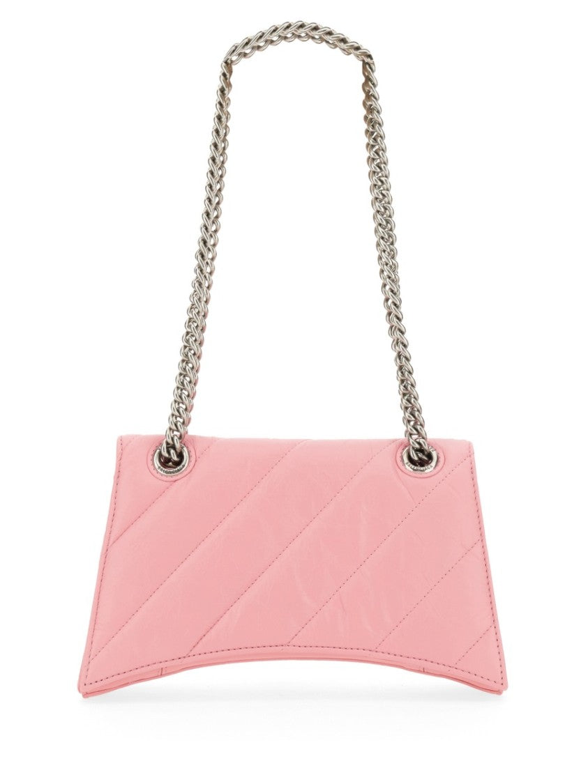 Balenciaga Quilted Crushed Calf Small Shoulder Bag