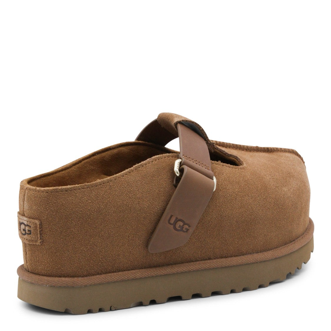 Ugg Closed-Toe Suede Sandals