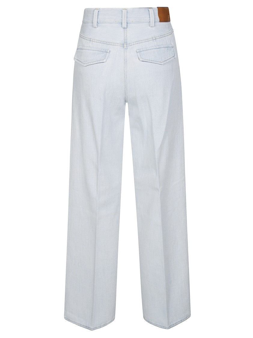 Forte Forte Cotton Denim Calvary 5 Pockets Pants