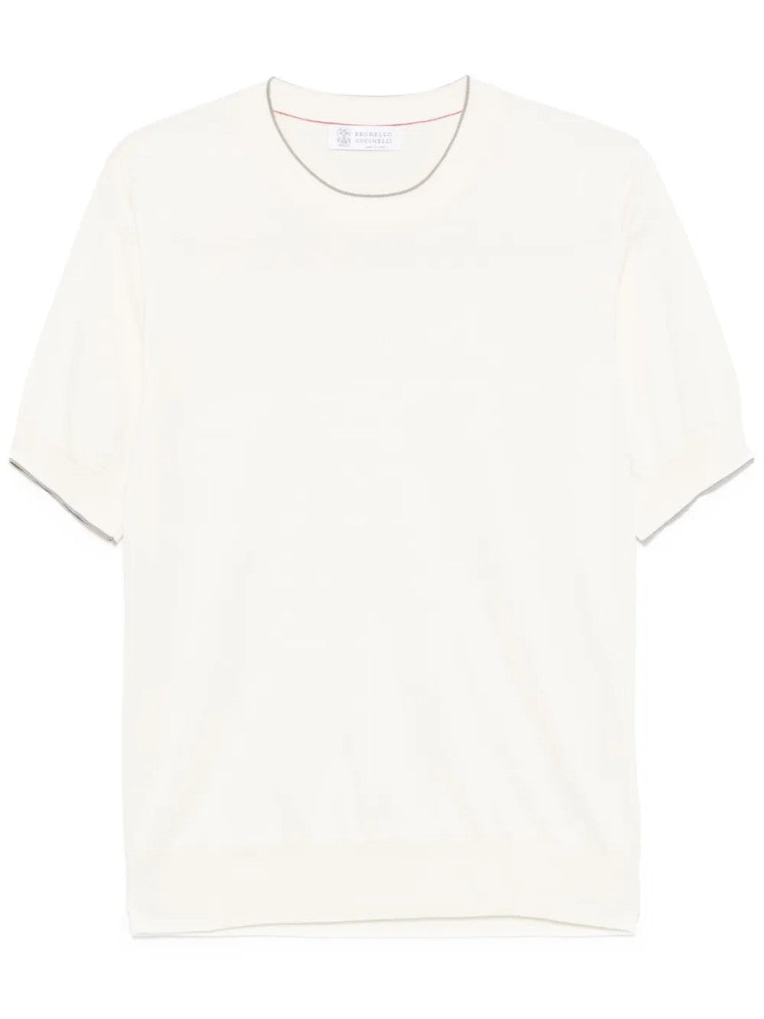 Brunello Cucinelli Classic Crew Neck Short Sleeve T-Shirt