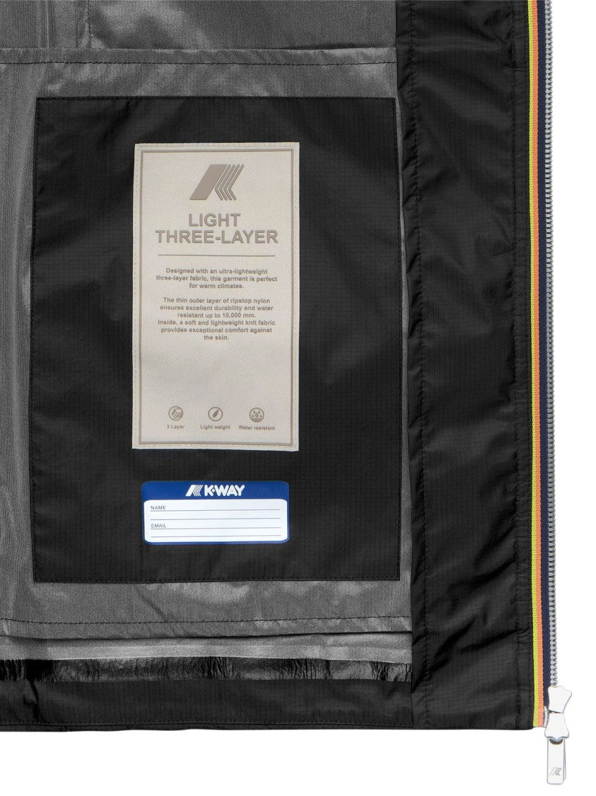 K-Way Lightweight Matte Finish Jacket With Hood