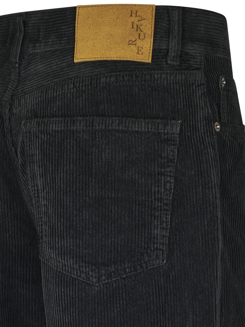 Haikure Wide-Leg Corduroy Jeans