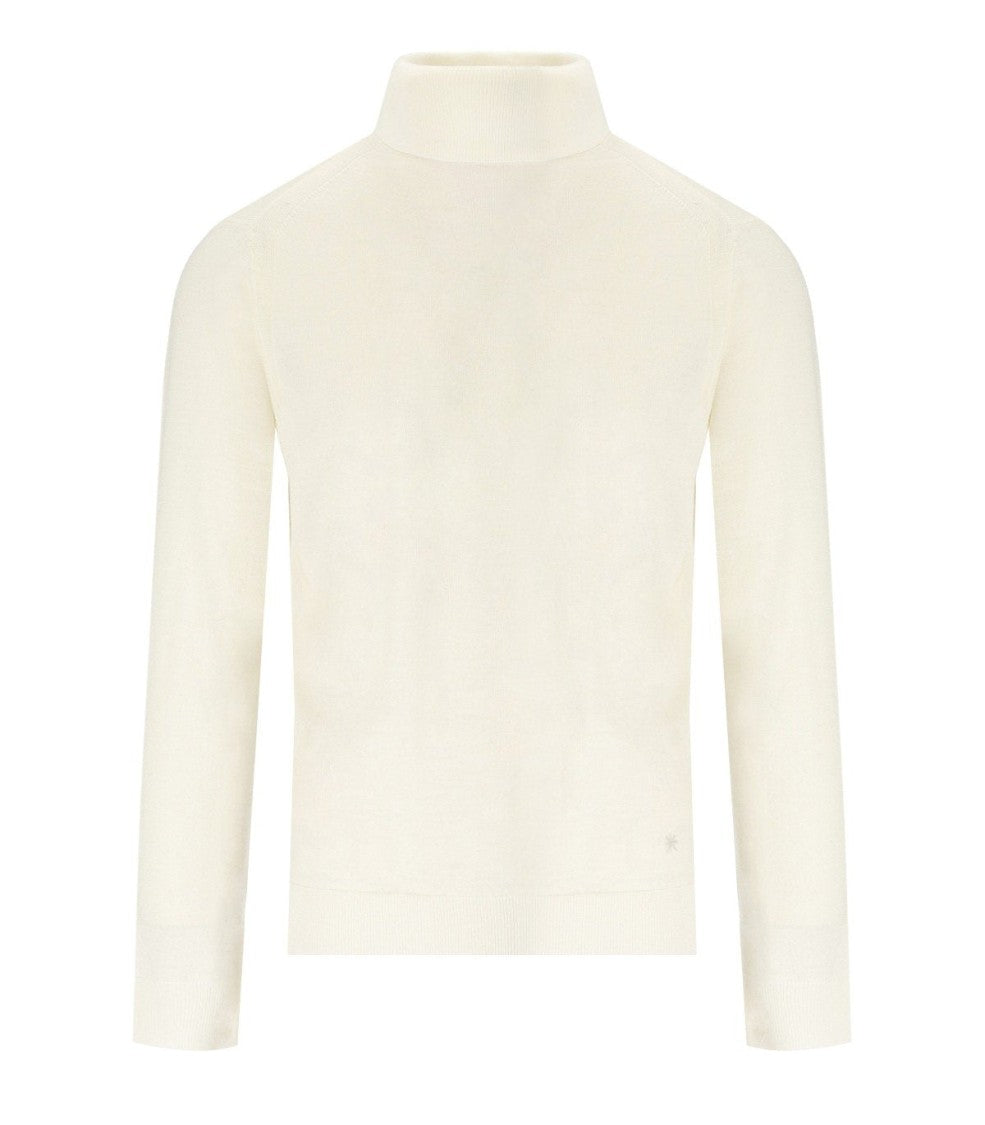 Manuel Ritz Cream Turtleneck Sweater