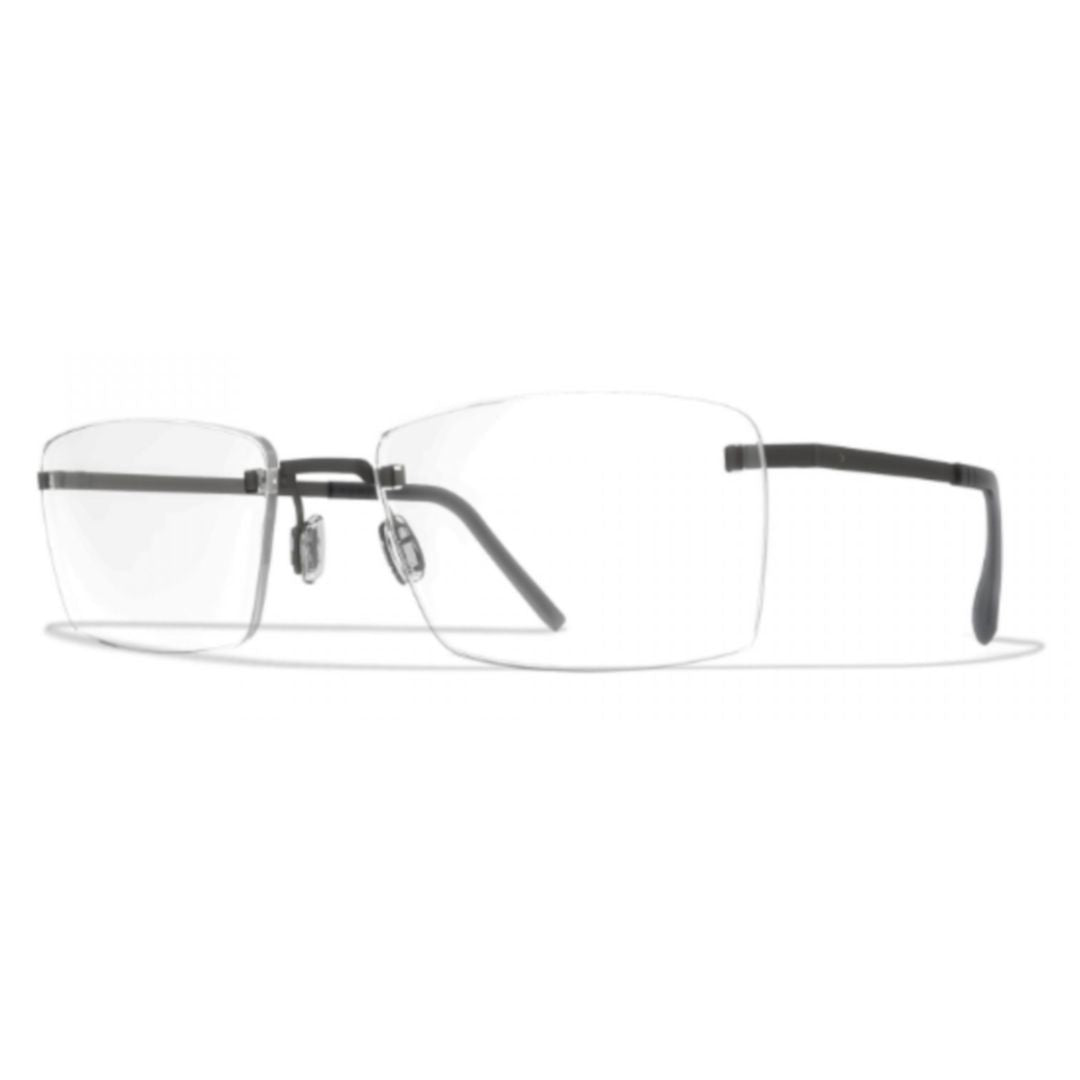 Blackfin Bf941 Aero A-N Rimless Rectangular Eyeglasses With Matte Black Temples