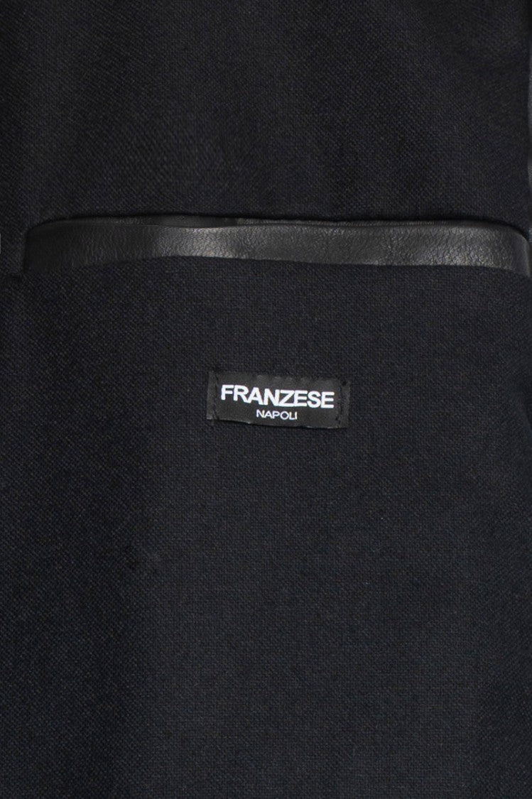 Franzese Collection Lambskin Jacket With Hood And Cashmere-Like Texture