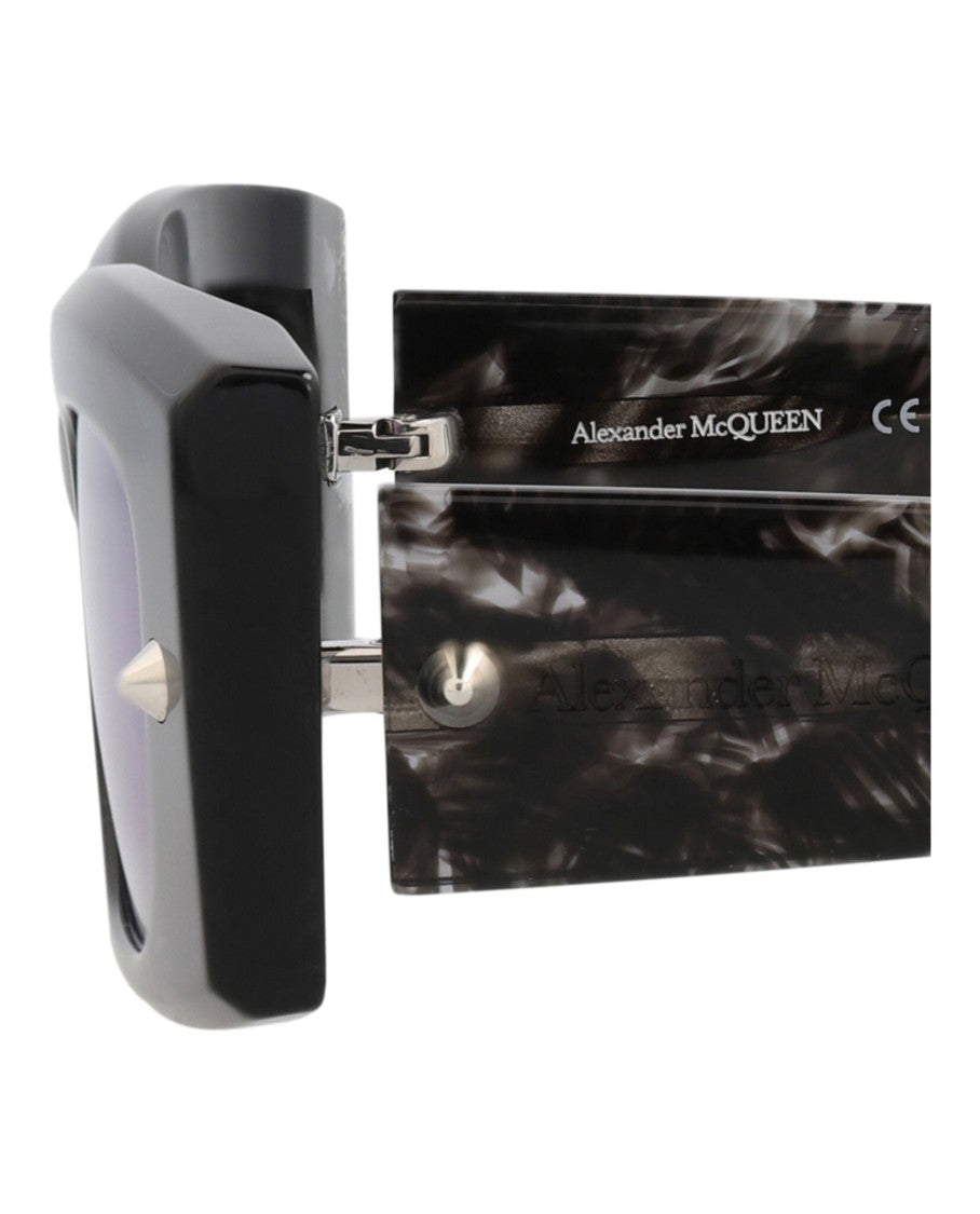 Alexander Mcqueen Square-Frame Recycled Acetate Sunglasses