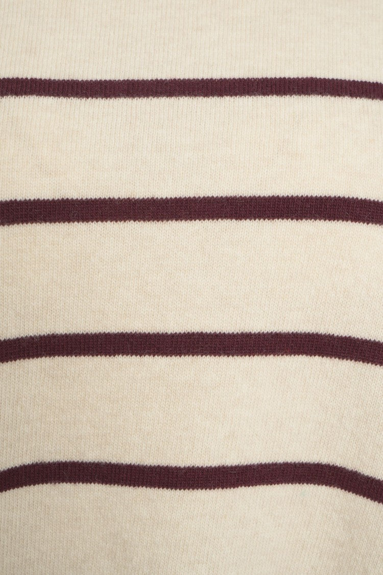 8Pm Timeless Striped Oversized Knit Pullover 'Anne'