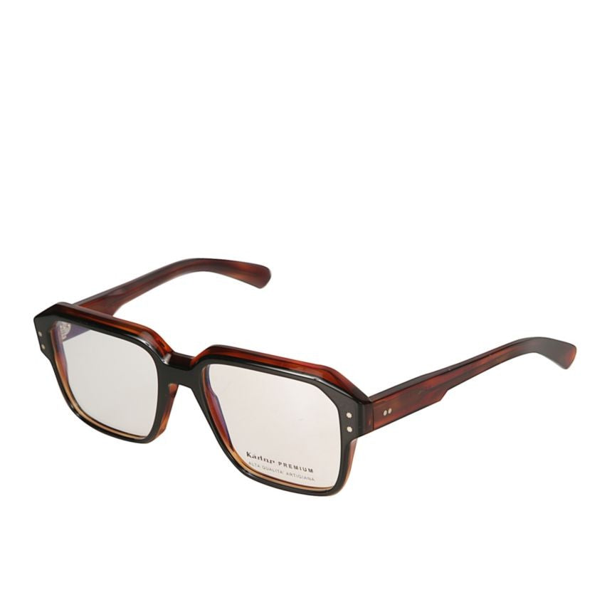 Kador Premium 6 Geometric Tortoiseshell Eyeglasses With Vintage Charm