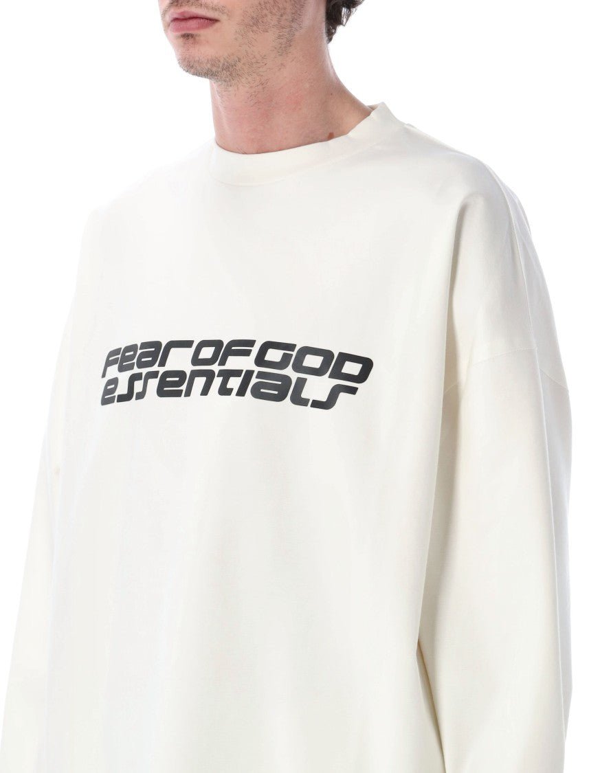 Fear Of God Essentials 90S Ponte Long Sleeve Ivory
