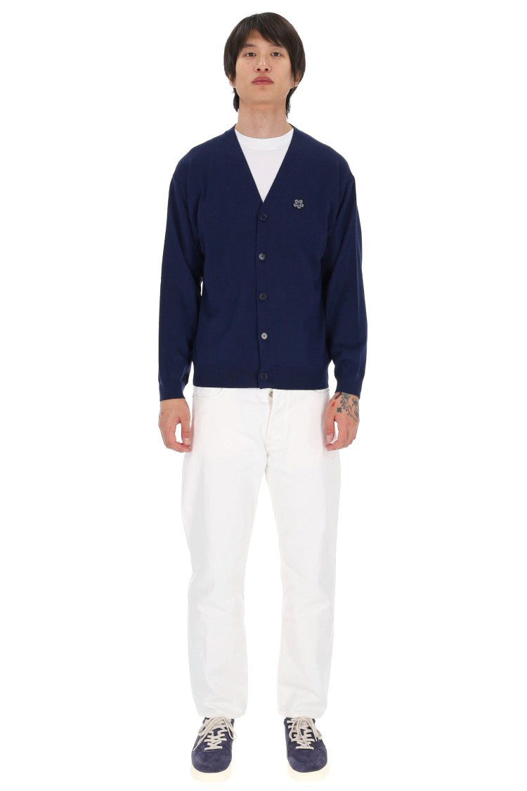 Kenzo Boke Flower Fine Merino Cardigan