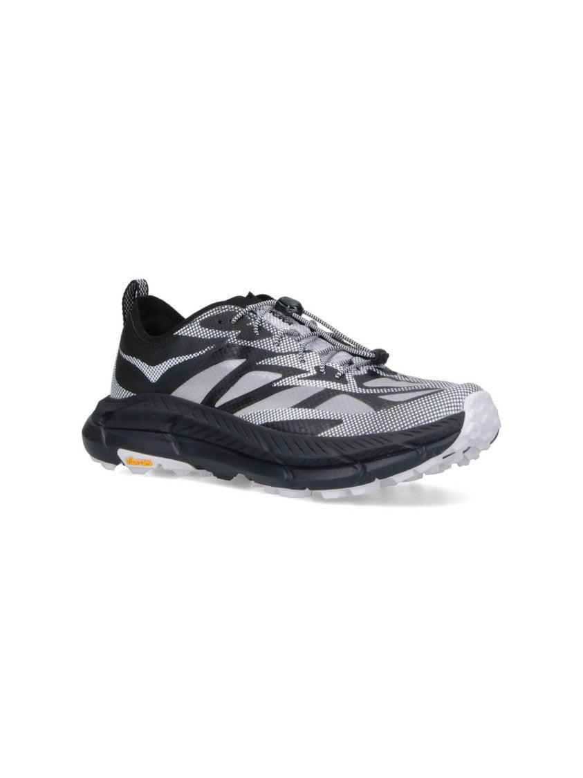 Hoka "Mafate Speed 4 Lite" Sneakers – Black