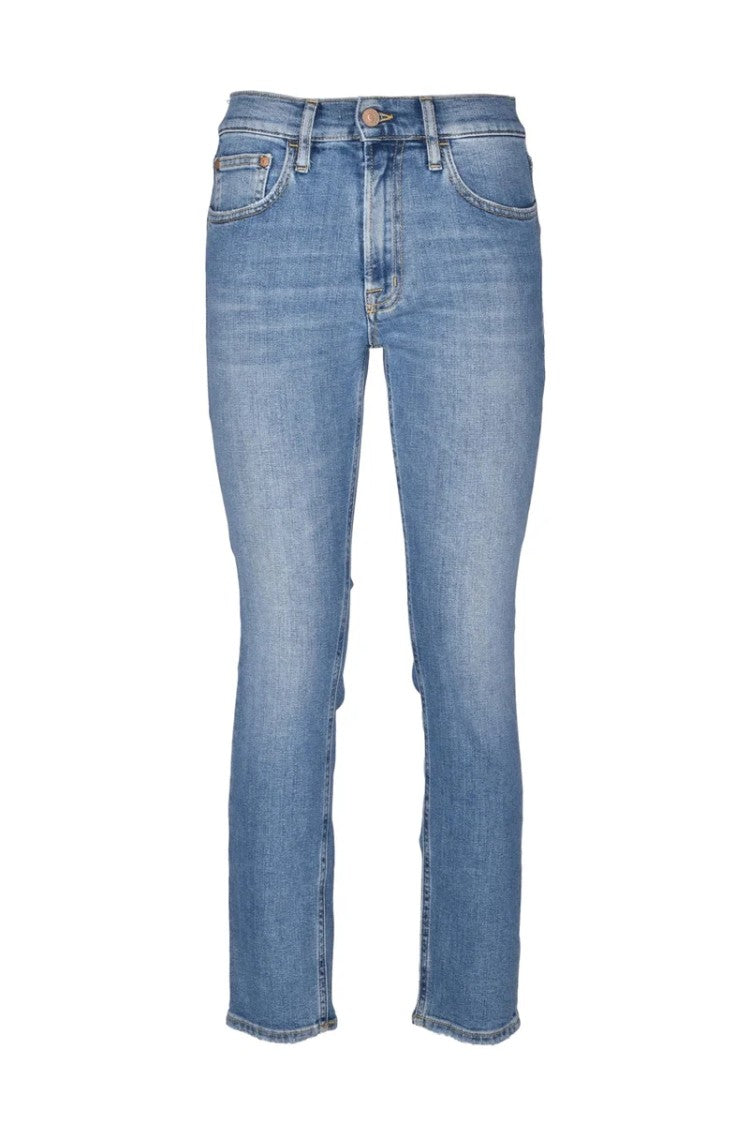 Cycle Colors Straight Stretch Jeans