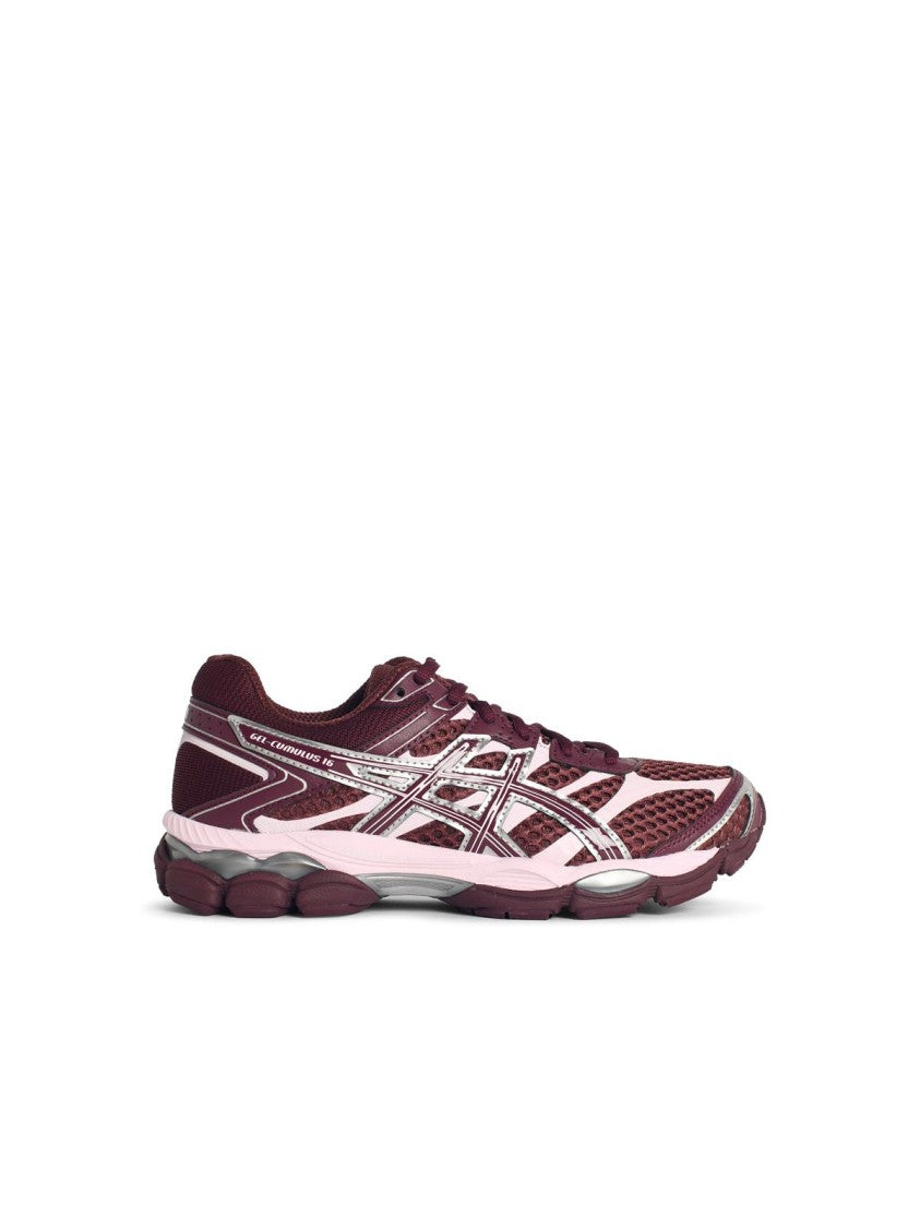 Asics 'Cumulus' Burgundy Tech Fabric Sneakers
