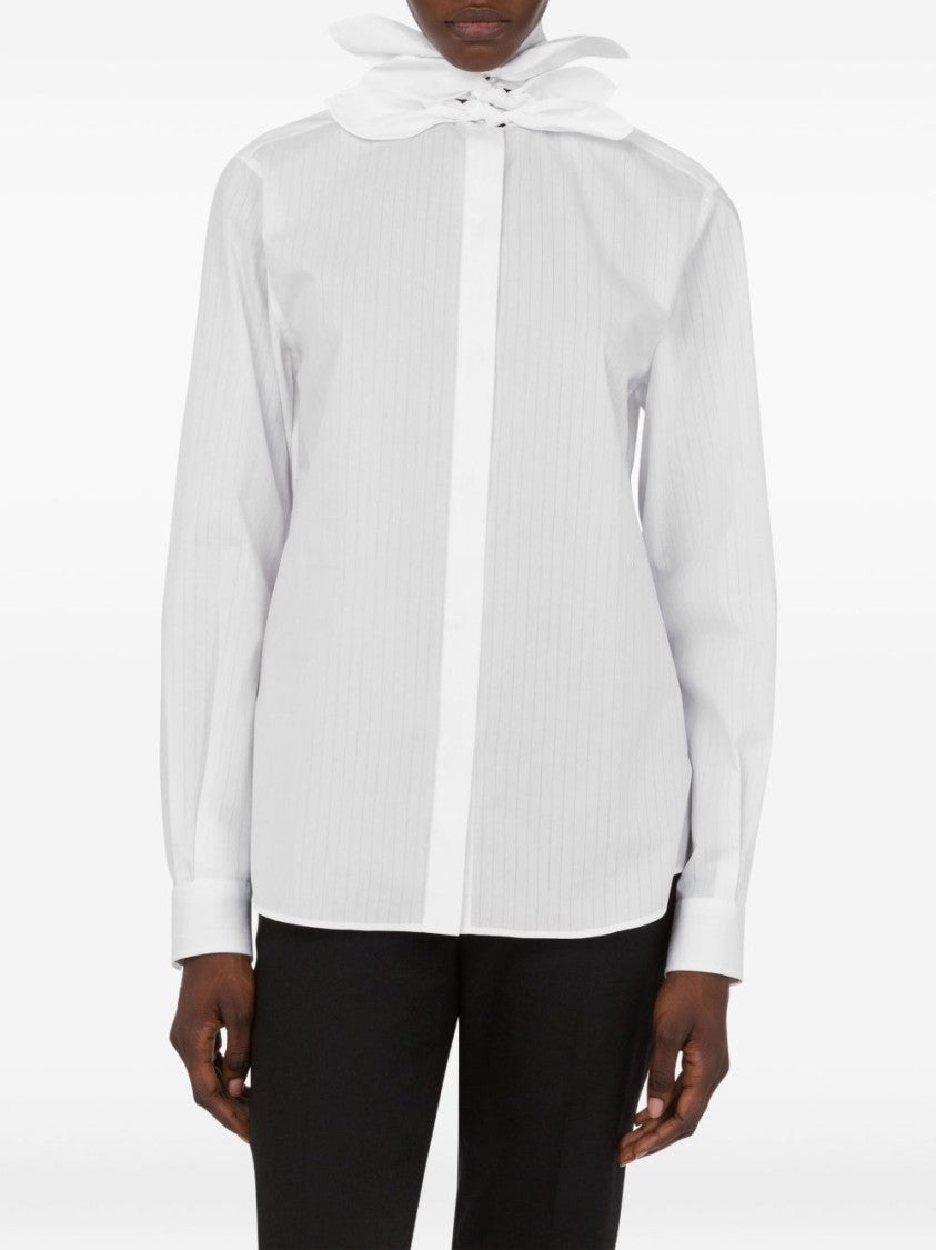 Moschino Cotton Long-Sleeved Top