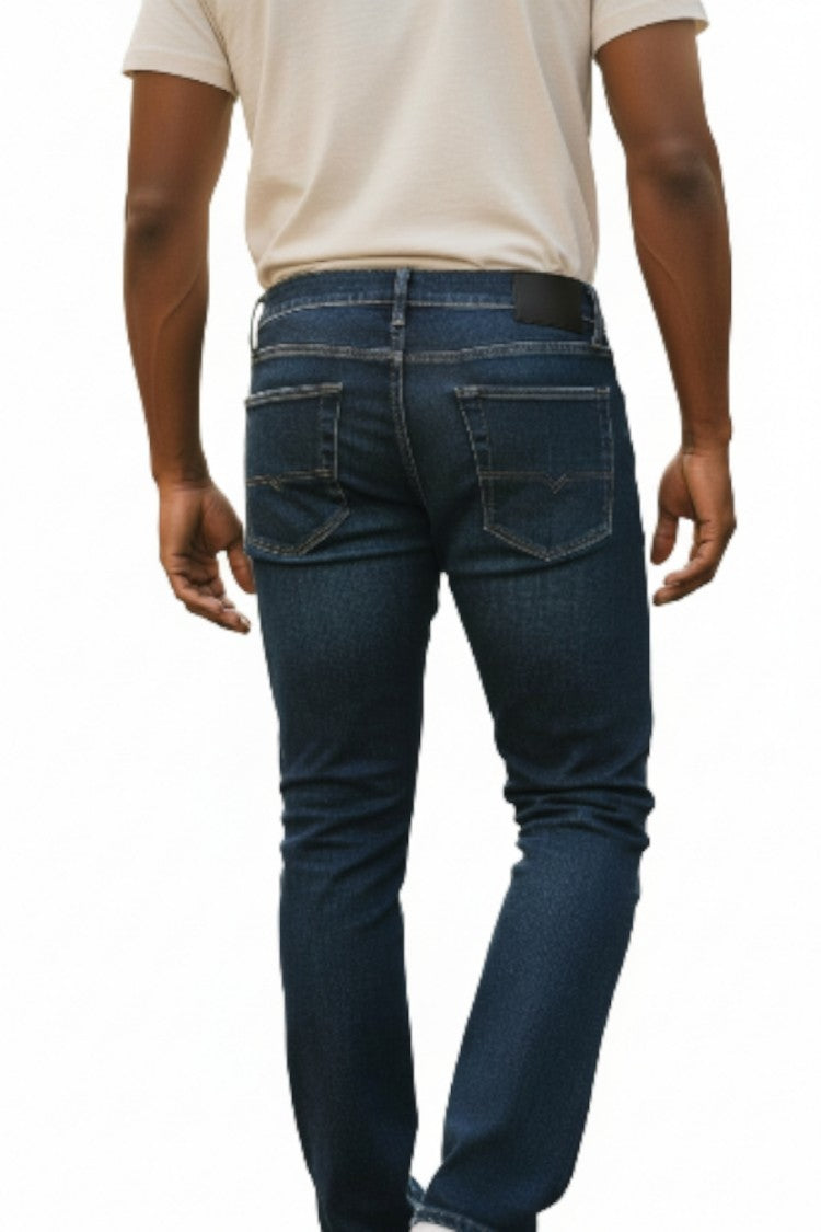 Jeckerson Dark Blue Jeckerson Men's 5-Pocket Jeans