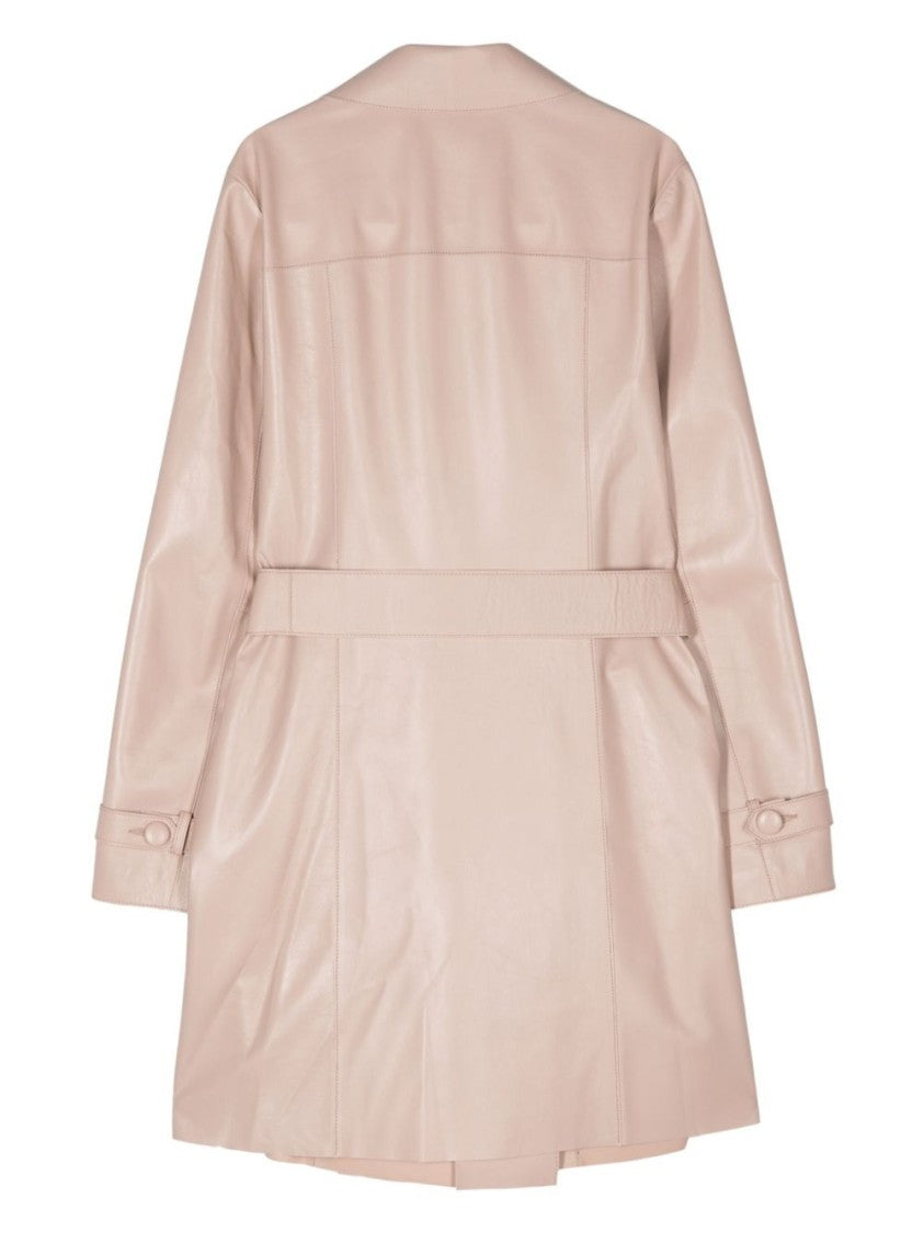 Desa 1972 Leather Trench Coat