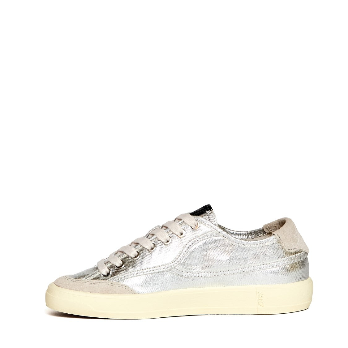 Autry Windscape Low Laminated Suede Sneakers