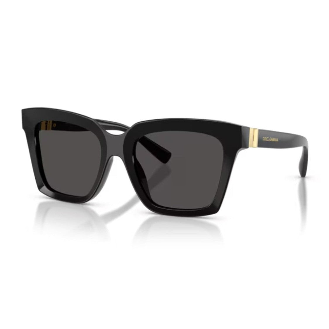 Dolce & Gabbana Black Dg Hinge Dg4498 Acetate Square Sunglasses